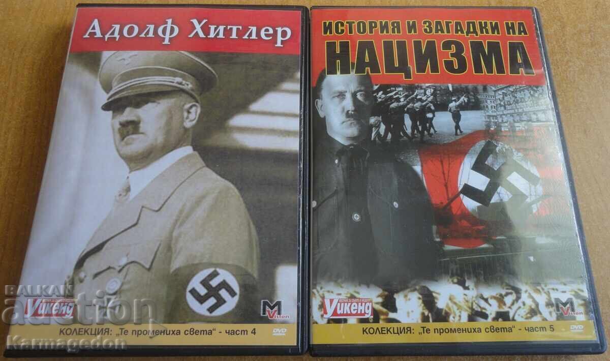 DVD-uri filme "Adolf Hitler" și "Istoria și misterele nazismului"