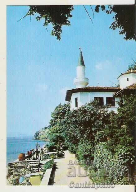 Картичка  България  Балчик  Поч.станция на култ. дейци 22*