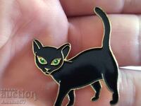 French Badge - Black Cat - Edition Atlas - France