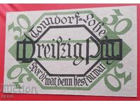 Banknote - Germany - Hamburg - Tonndorf - 30 Pfennig 1921