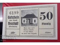 Bancnota-Germania-Schleswig-Holstein-Neustadt-50 pfennig