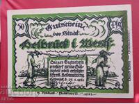 Bancnotă-Germania-Renania de Nord-Westfalia-Delbrück-50 pfennig 1921