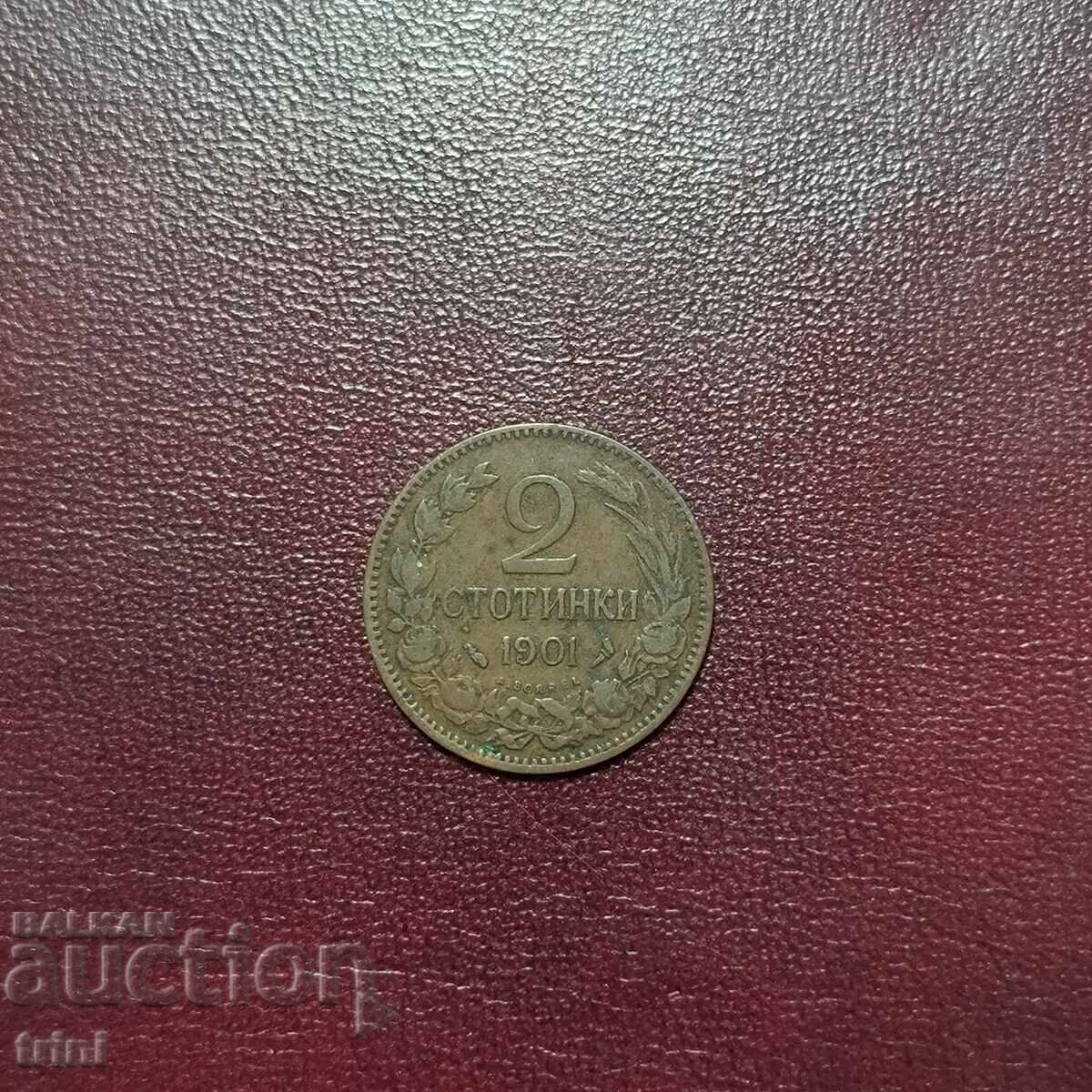 2 cenți 1901 2 cenți 1901