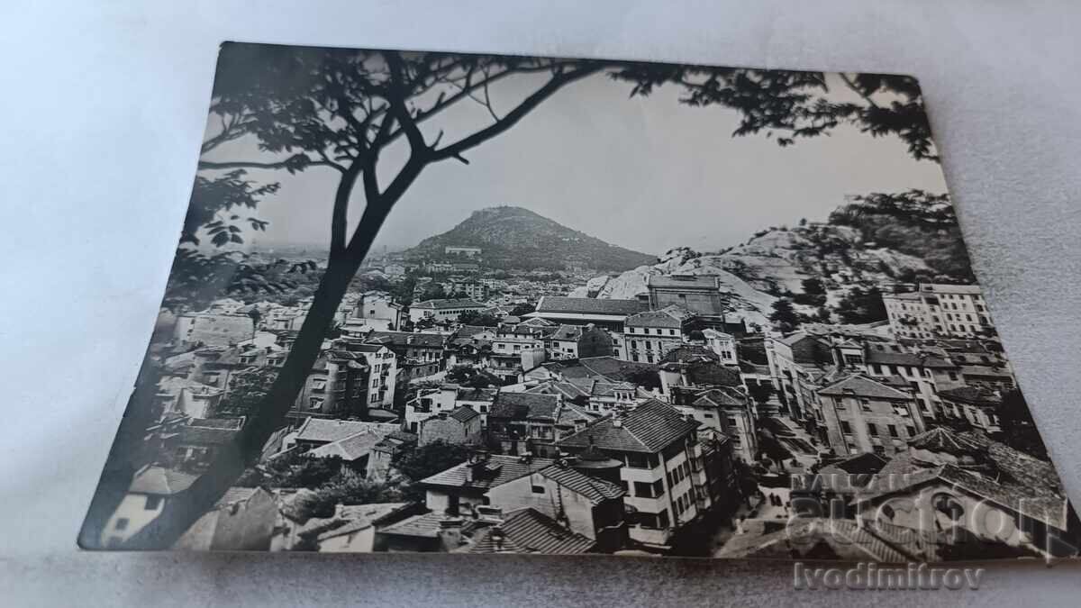 Καρτ ποστάλ Plovdiv Γενική άποψη 1960