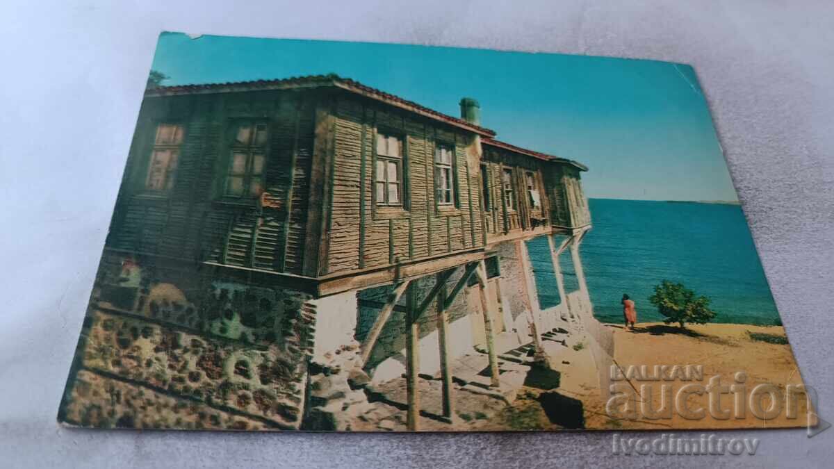 Καρτ ποστάλ Sozopol Ancient Architecture 1961 Καρτ ποστάλ Sozopol Ancient Architecture 1961