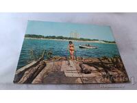 Postcard Sunny Beach The Beach 1966