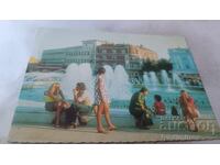 Ταχυδρομική κάρτα Βάρνα Το κέντρο της πόλης 1977