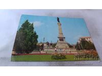 Пощенска картичка Русе Паметникът на Свободата