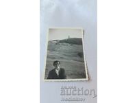 Fotografie Femeie pe Vârful Sfântul Nicolae 1956
