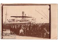 ΠΑΛΙΑ ΦΩΤΟΓΡΑΦΙΑ ΛΙΜΑΝΙ ΒΑΡΝΑΣ ΘΑΛΑΣΣΙΟ ΠΛΟΙΟ Ε393