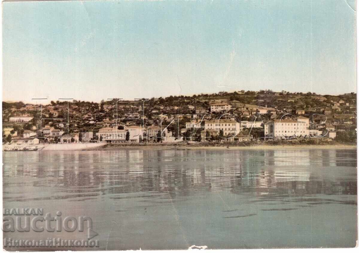 OLD POSTCARD TUTRAKAN VIEW FROM THE DANUBE E397 OLD POSTCARD TUTRAKAN VIEW FROM THE DANUBE E397
