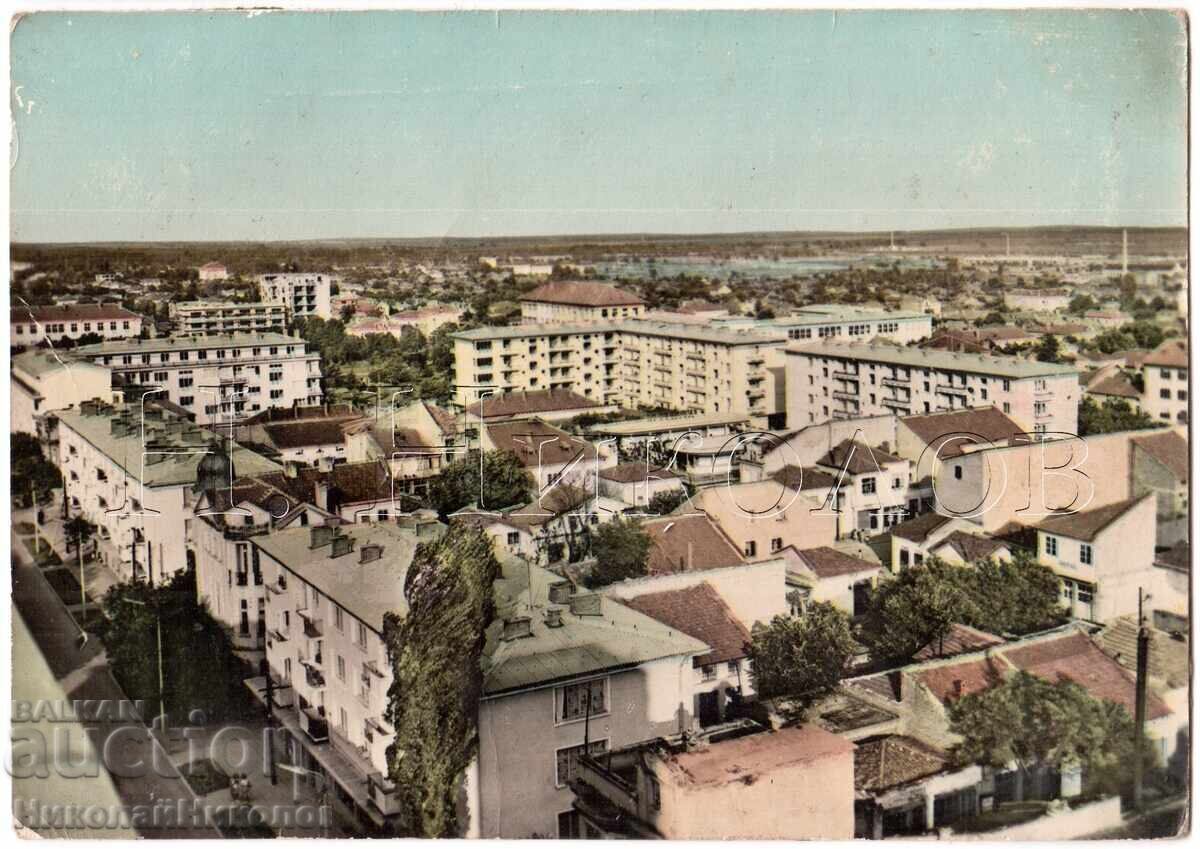 СТАРА КАРТИЧКА СТАРА ЗАГОРА ОБЩ ИЗГЛЕД Е399