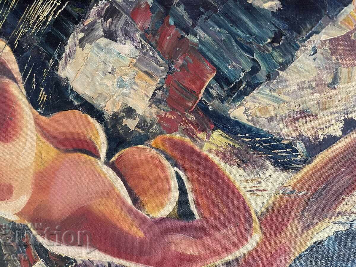 Τεράστιος Παλιός Πίνακας 100/100 Λάδι σε Καμβά με τιμή 2500.00 BGN | € 1278.23 Τεράστιος Παλιός Πίνακας 100/100 Λάδι σε Καμβά με τιμή 2500.00 BGN | € 1278.23