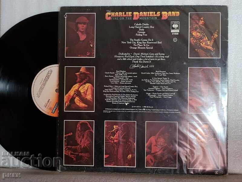 The Charlie Daniels Band – Fire On The Mountain 1980 с цена 25.00 лв. | € 12.78 The Charlie Daniels Band – Fire On The Mountain 1980 с цена 25.00 лв. | € 12.78
