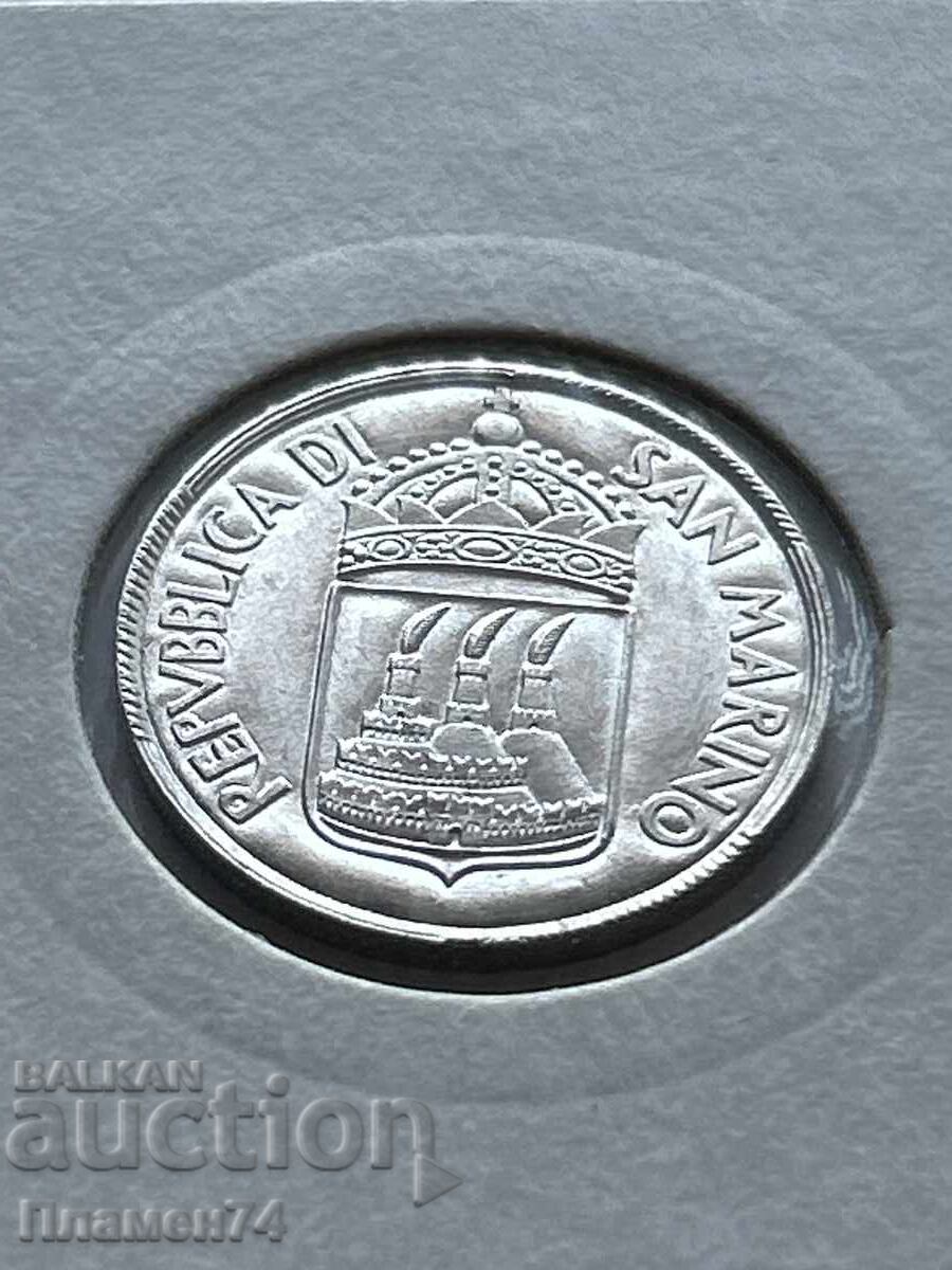5 Lire 1973 San Marino with price 3.00 BGN | € 1.53