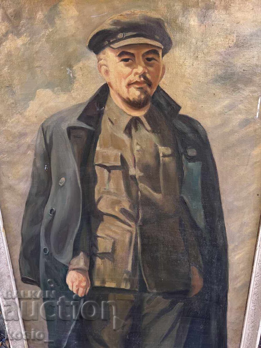 Huge Portrait of Lenin Oil Painting - 5 Huge Portrait of Lenin Oil Painting - 5