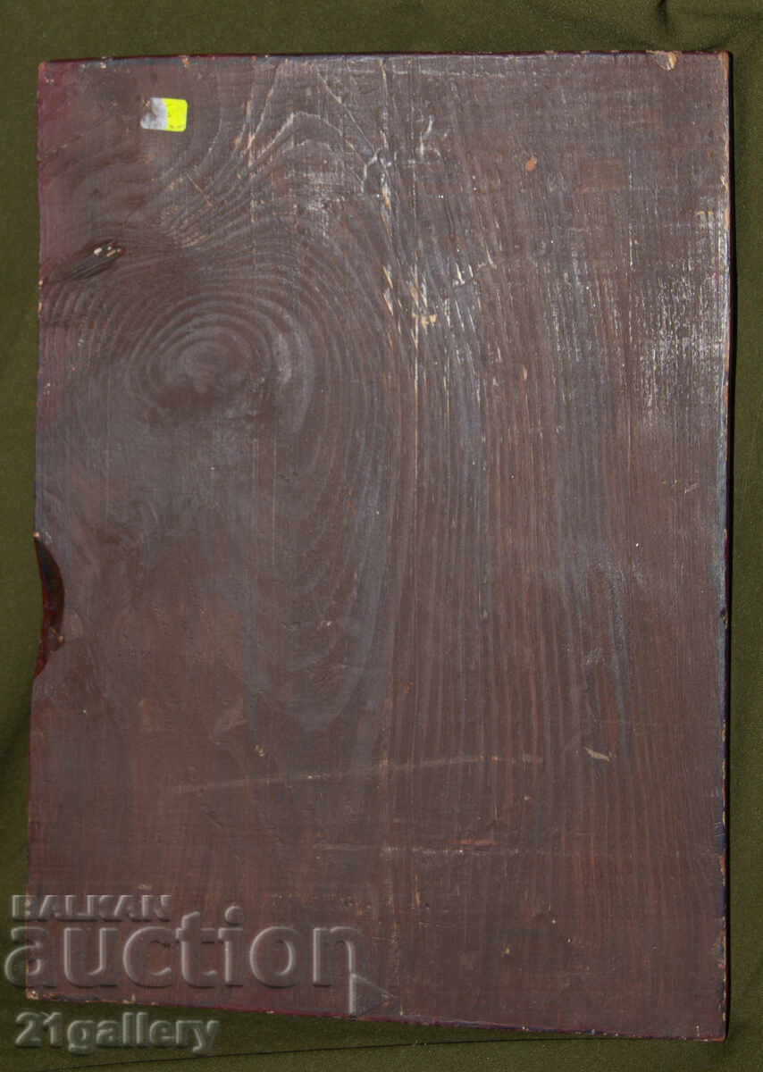 Χειροποίητη αγιογραφία τέμπερα Αρχάγγελος Γαβριήλ - 7