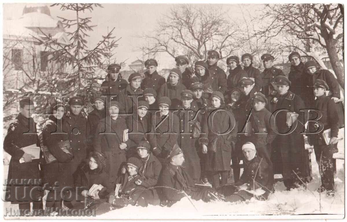 1929 ΠΑΛΙΑ ΦΩΤΟΓΡΑΦΙΑ ΡΑΖΓΚΡΑΝΤ ΓΥΜΝΑΣΙΟ ΦΟΙΤΗΤΕΣ ΜΕΤΑ ΤΑ ΜΑΘΗΜΑΤΑ Ε412
