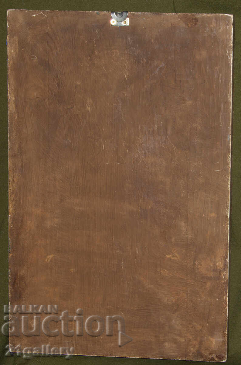 Hand-painted icon, tempera, Saint Panteleimon - 6