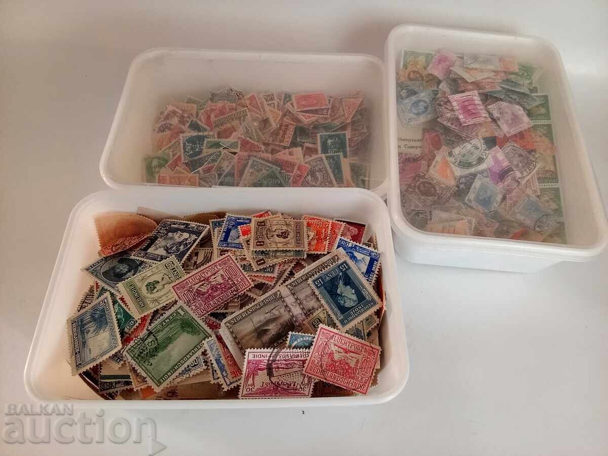 Παράδοση Πάνω από 1000 αποικιακά γραμματόσημα Παράδοση Πάνω από 1000 αποικιακά γραμματόσημα