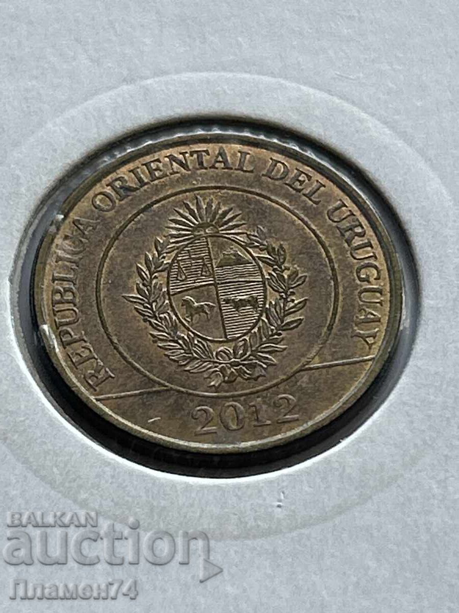 2 πέσος 2012 Ουρουγουάη με τιμή 2.00 BGN | € 1.02