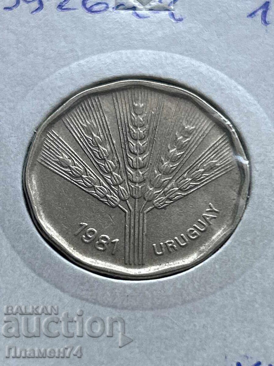 2 πέσος 1981 Ουρουγουάη Παγκόσμια Ημέρα Διατροφής
