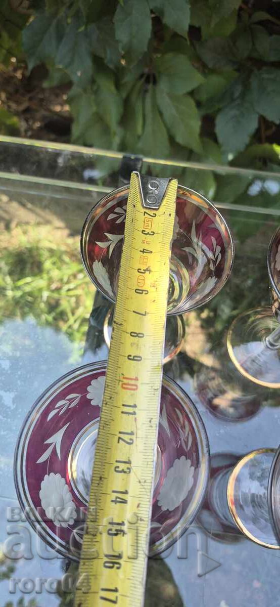 BEAUTIFUL OLD SHOTS FOR RAKI / WINE - 5