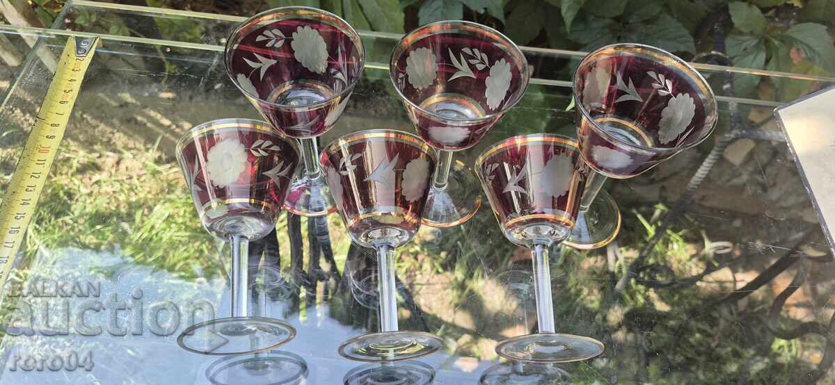 BEAUTIFUL OLD SHOTS FOR RAKI / WINE - 7