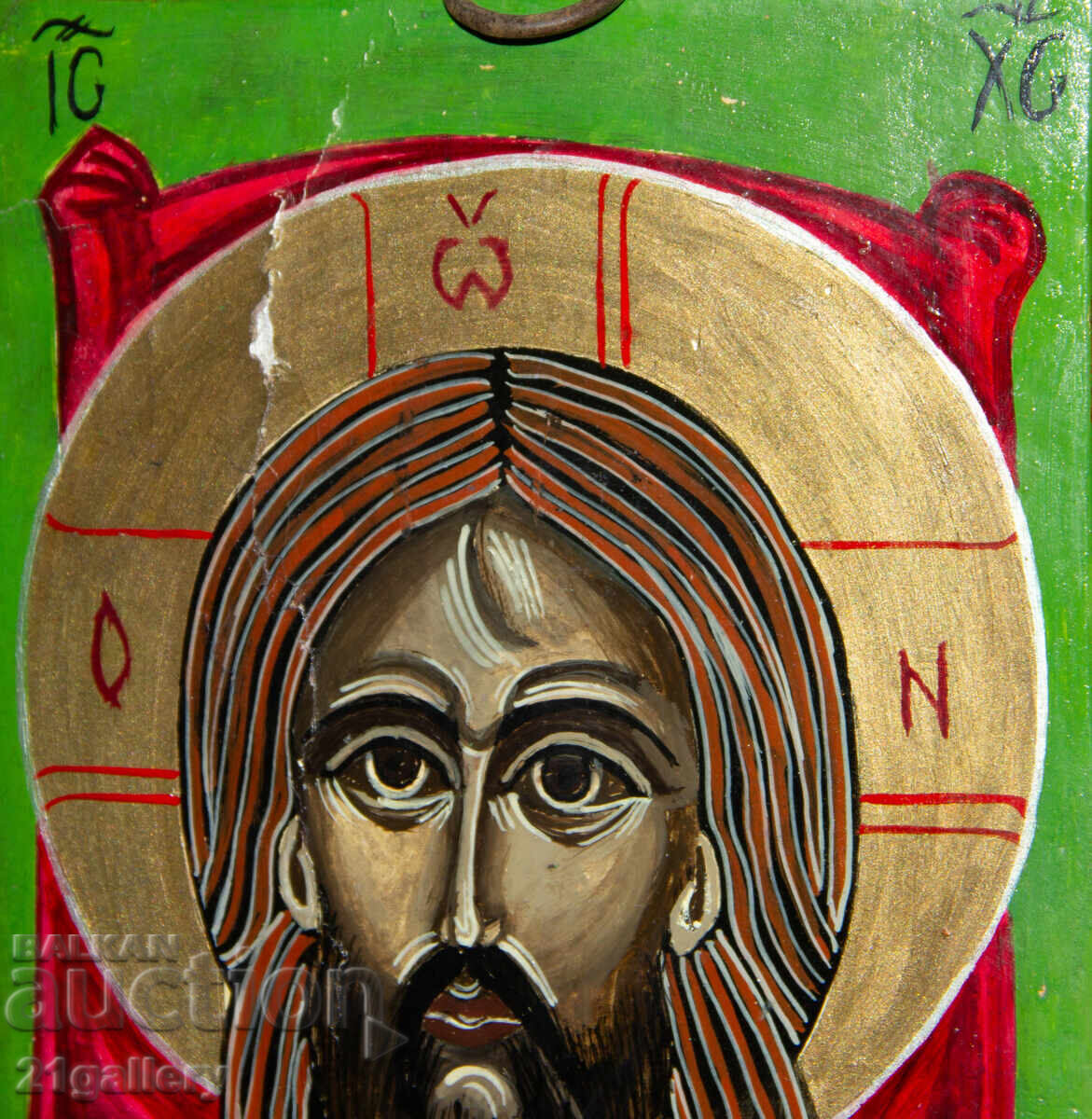 Παράδοση Χειροποίητη εικόνα, με τέμπερα, Ιησούς Χριστός