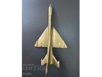 Старо месингово самолетче - играчка