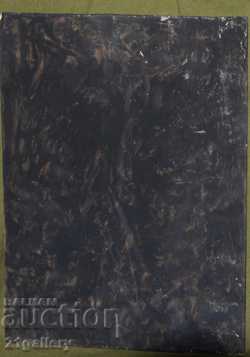 Contemporary hand-painted icon, tempera, Saint Ivan Rilski - 6