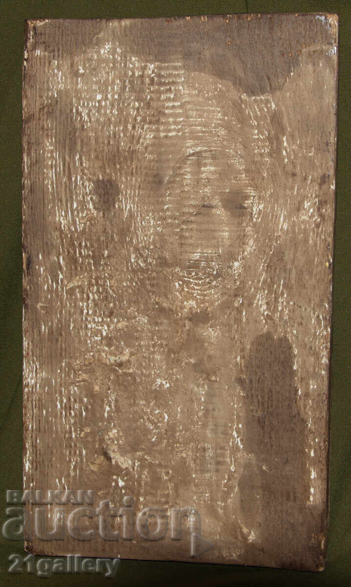 Holy Mother with the Child, hand-painted icon, tempera - 6