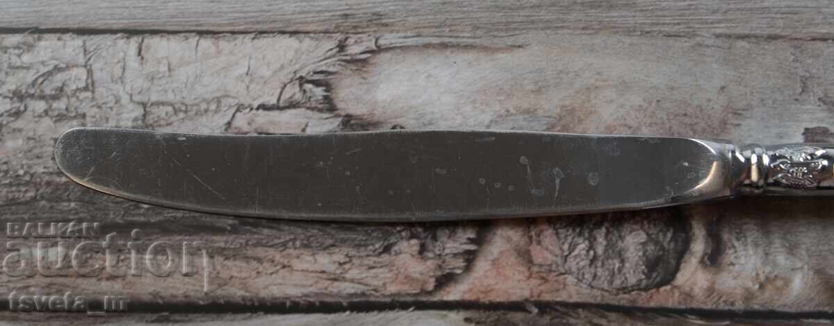 Licitație Tacâmuri cuțite mari 6 buc - URSS soc Licitație Tacâmuri cuțite mari 6 buc - URSS soc