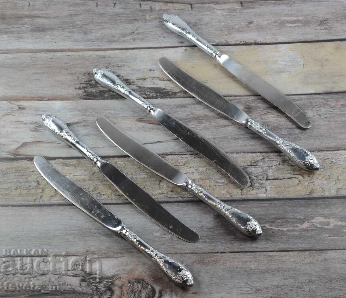 Livrarea Tacâmuri cuțite mari 6 buc - URSS soc Livrarea Tacâmuri cuțite mari 6 buc - URSS soc