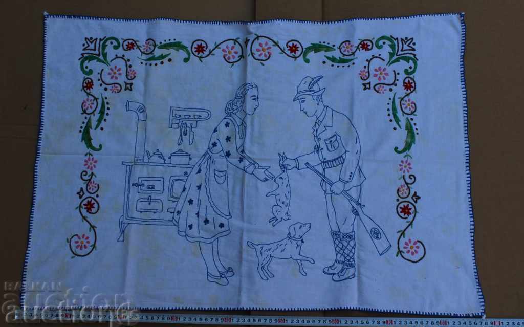 ΠΑΛΙΟ ΚΕΝΤΗΤΟ ΚΥΝΗΓΕΤΙΚΟ ΧΑΛΙ ΜΟΚΕΤΑ ΤΟΙΧΟΥ ΧΑΛΑΚΙ ΚΥΝΗΓΟΣ - 6