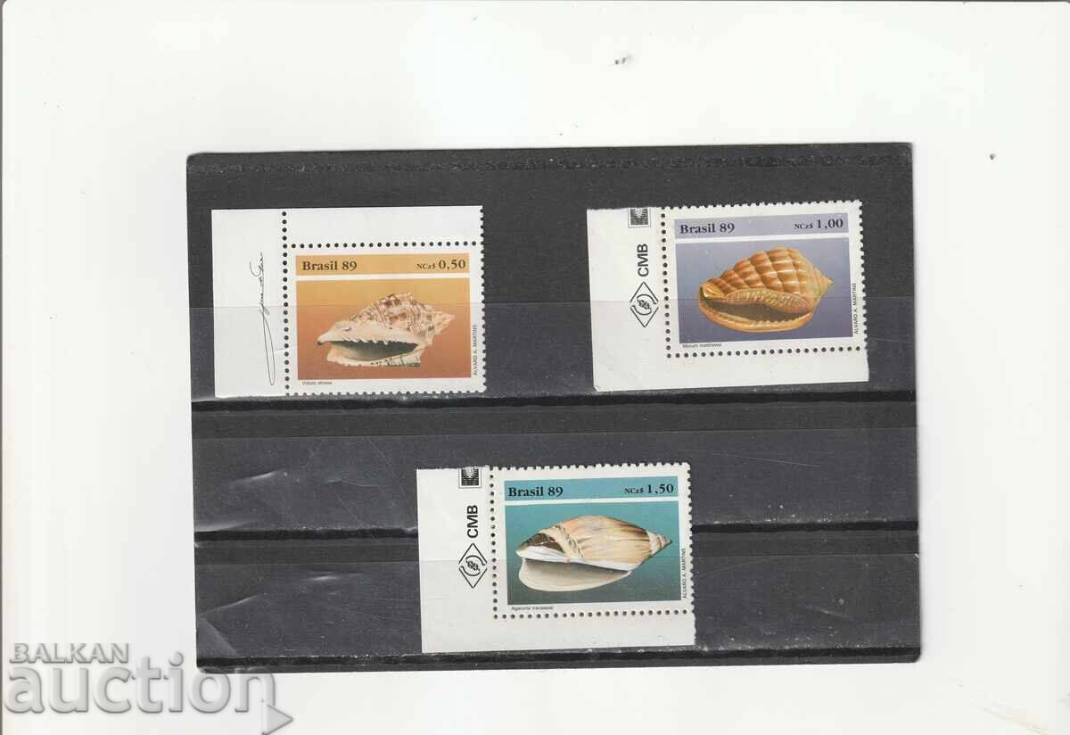 Βραζιλία 1989 Κοχύλια καθαρά