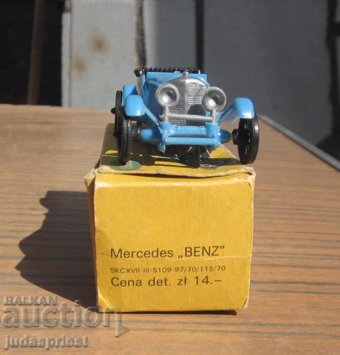 ESTETYKA играчка количка мерцедес mercedes benz с кутийка - 5