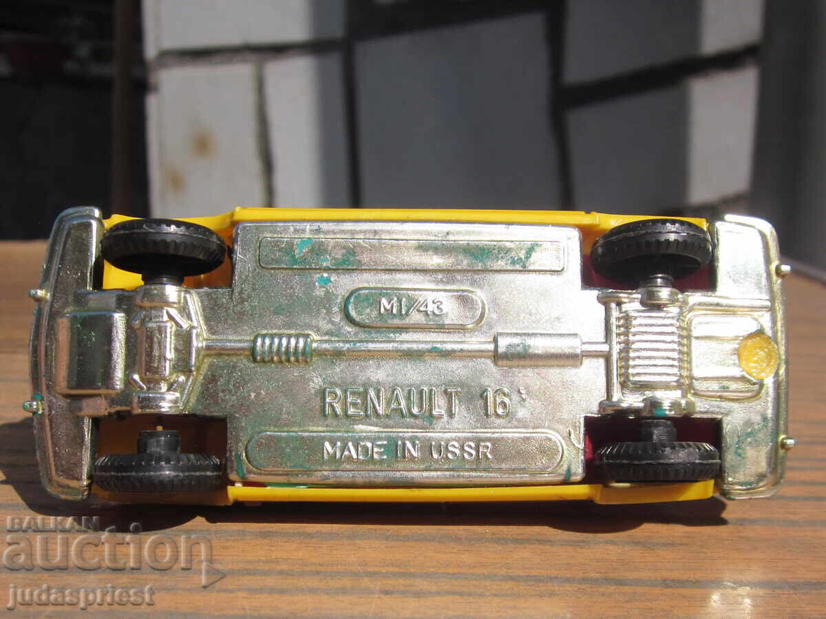 Σοβιετική Ένωση ΕΣΣΔ Ρωσικό Σοβιετικό παιχνίδι αυτοκινητάκι ρενο renault 16 - 7 Σοβιετική Ένωση ΕΣΣΔ Ρωσικό Σοβιετικό παιχνίδι αυτοκινητάκι ρενο renault 16 - 7