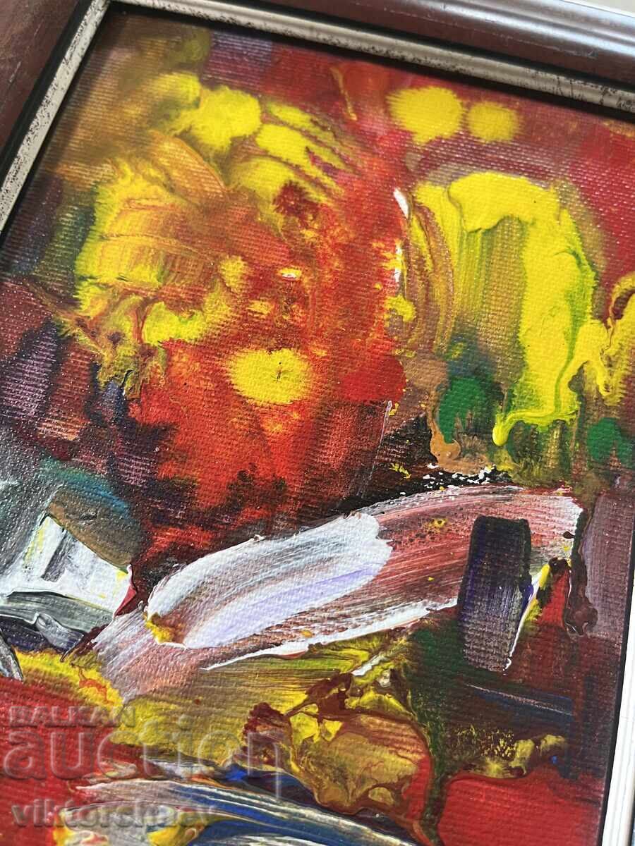 Stefan Petrov Painting - "Impression" 2011 with price 80.00 BGN | € 40.90 Stefan Petrov Painting - "Impression" 2011 with price 80.00 BGN | € 40.90