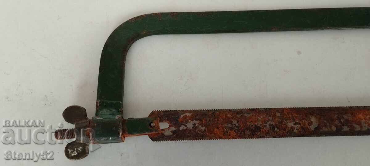 Old hacksaw for metal with price 25.00 BGN | € 12.78