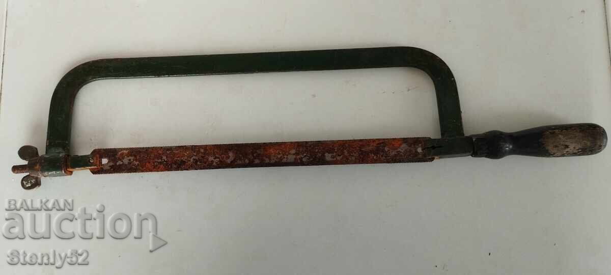 Old hacksaw for metal