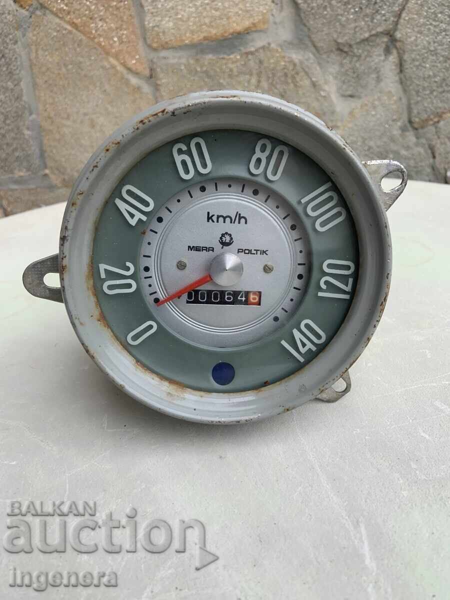 ΧΙΛΙΟΜΕΤΡΗΤΗΣ ΓΙΑ ΒΑΡΣΟΒΙΑ ΡΕΤΡΟ ΟΡΓΑΝΟ ΓΙΑ ΕΛΑΦΡΥ ΑΥΤΟΚΙΝΗΤΟ