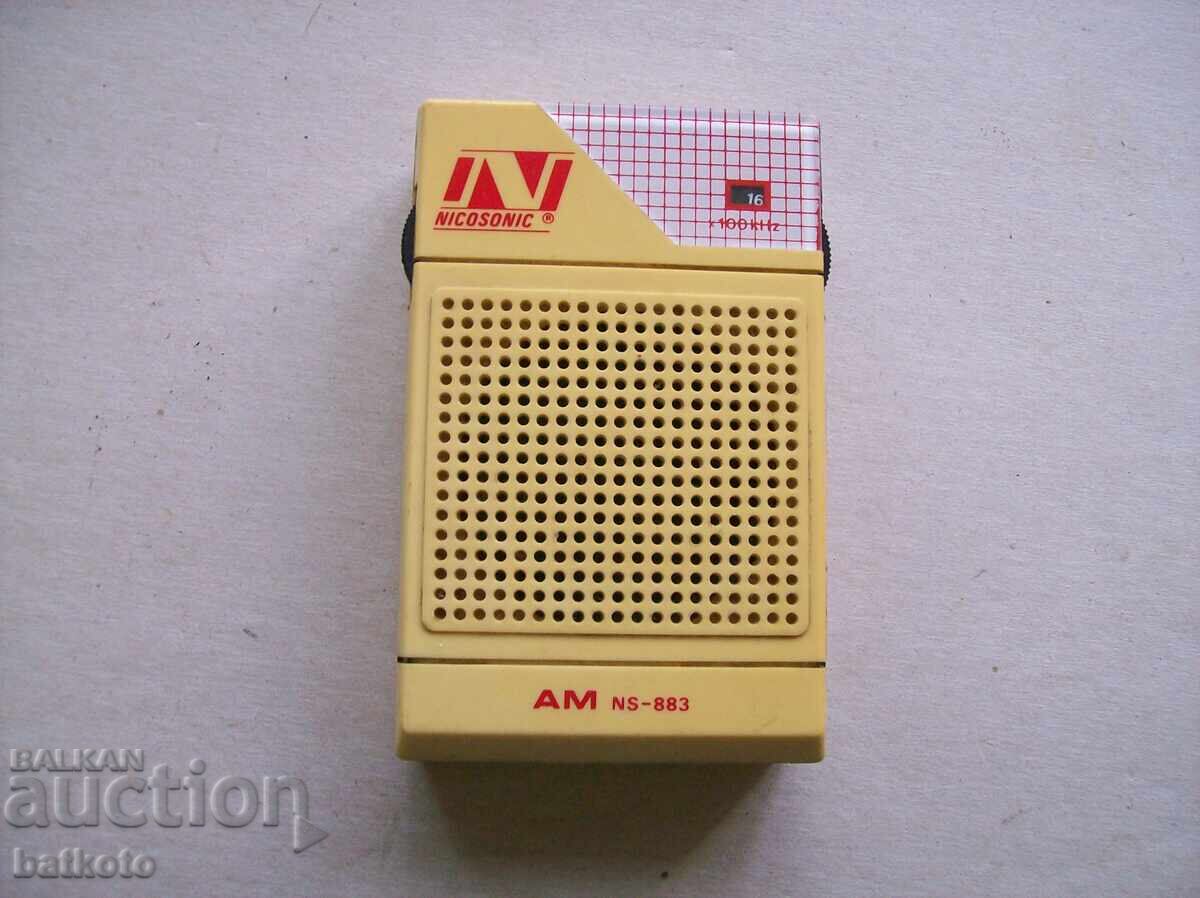 Receptor tranzistorizat pe unde lungi NS-883A - raritate Receptor tranzistorizat pe unde lungi NS-883A - raritate