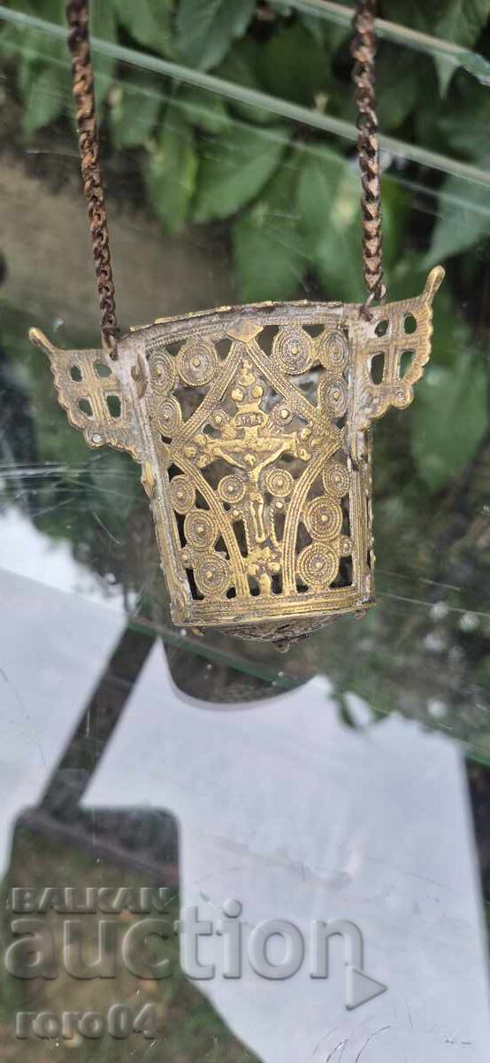 LAMPĂ VECHE DE BRONZ LAMPĂ VECHE DE BRONZ