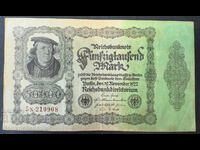 Germany 50,000 Mark 1922 Pick 80 Ref 0908