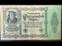Germania 50000 Mark 1922 Pick 80 Ref 7233