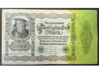 Germania 50000 Mark 1922 Pick 80 Ref 7713