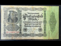 Germany 50,000 Mark 1922 Pick 80 Ref 8786