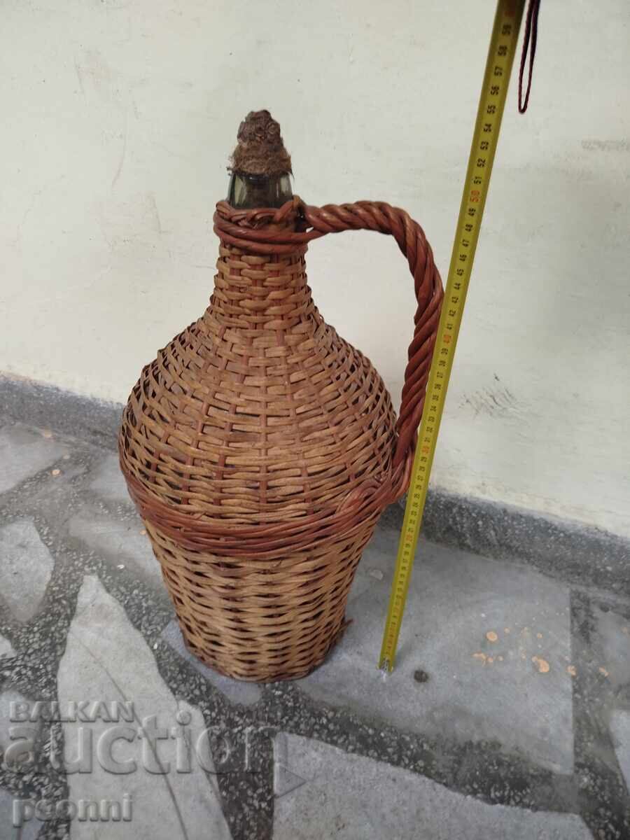 Woven demijohn