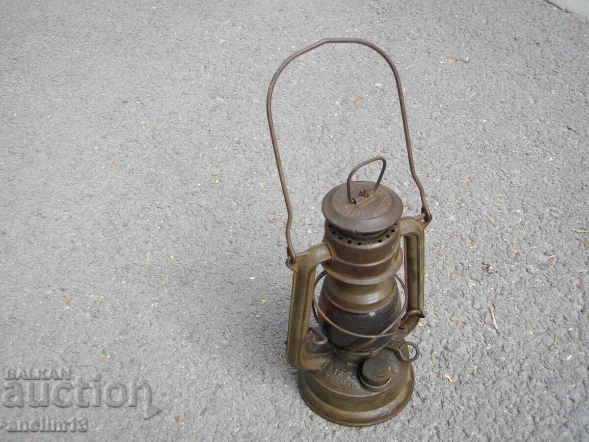 Δημοπρασία ΣΤΑΡ ΜΙΚΡΟ ΓΕΡΜΑΝΙΚΟ ΦΑΝΑΡΙ ΑΕΡΙΟΥ ΛΑΜΠΑ FEUERHAND 175 GERMANY